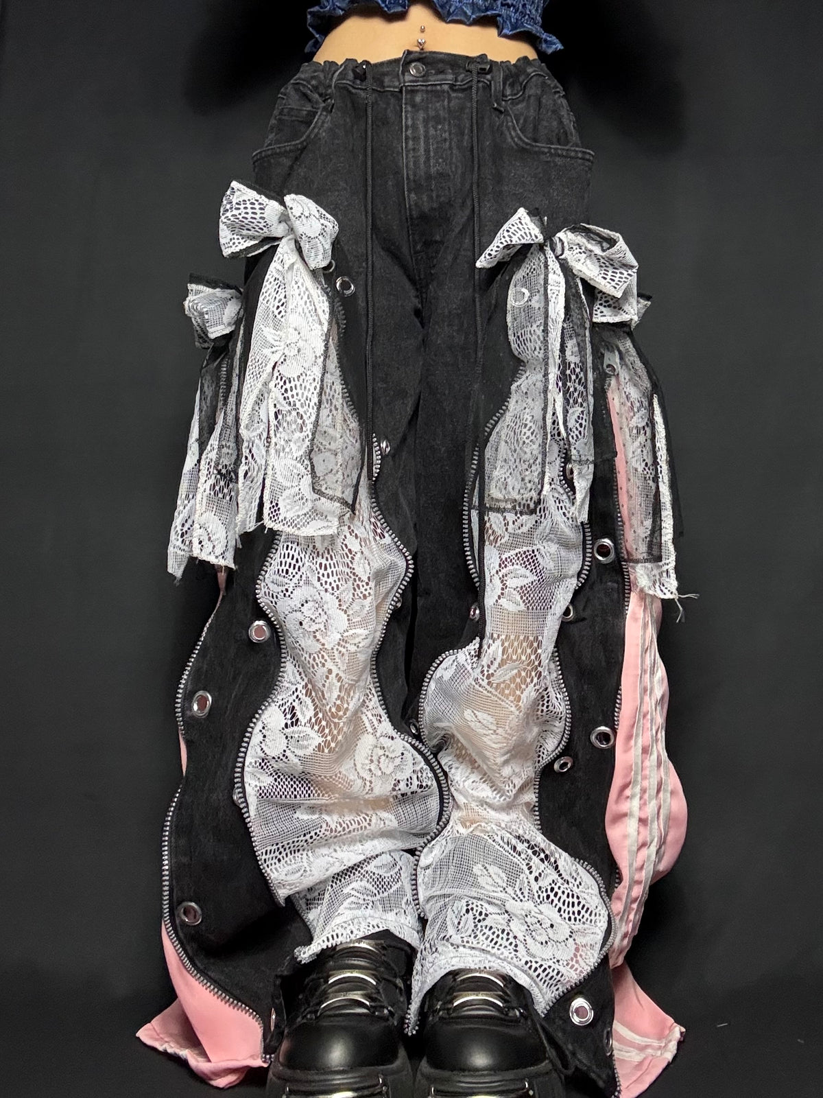 1618 remake ribbon denim_RA993