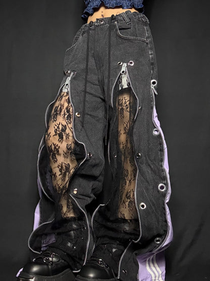 1618 remake lace denim_RA1008