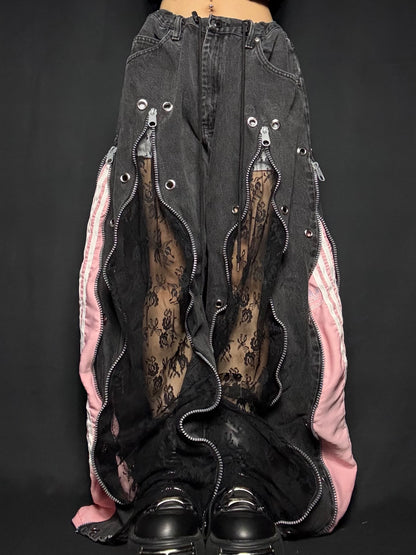 1618 remake lace denim_RA1002