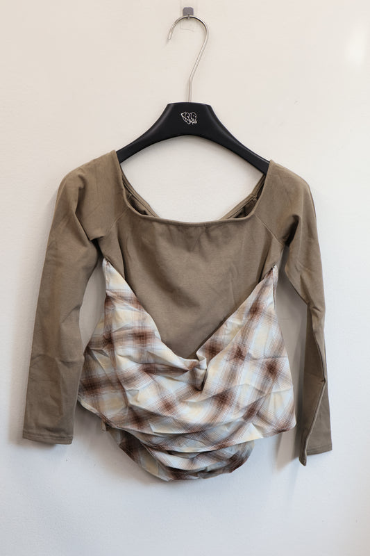 24-K04 check drape A399