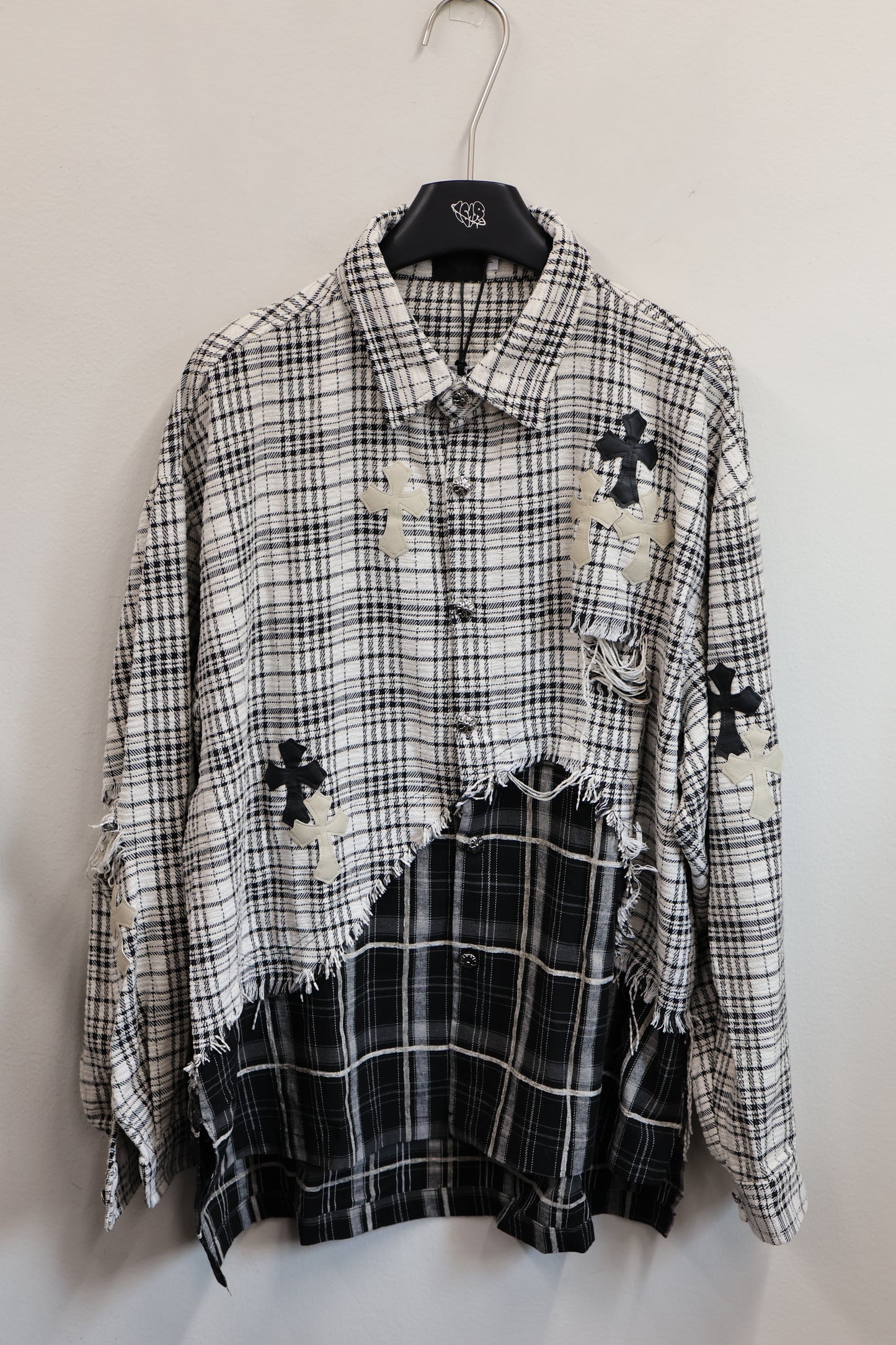 257-11 Ripped Cross Shirts A408