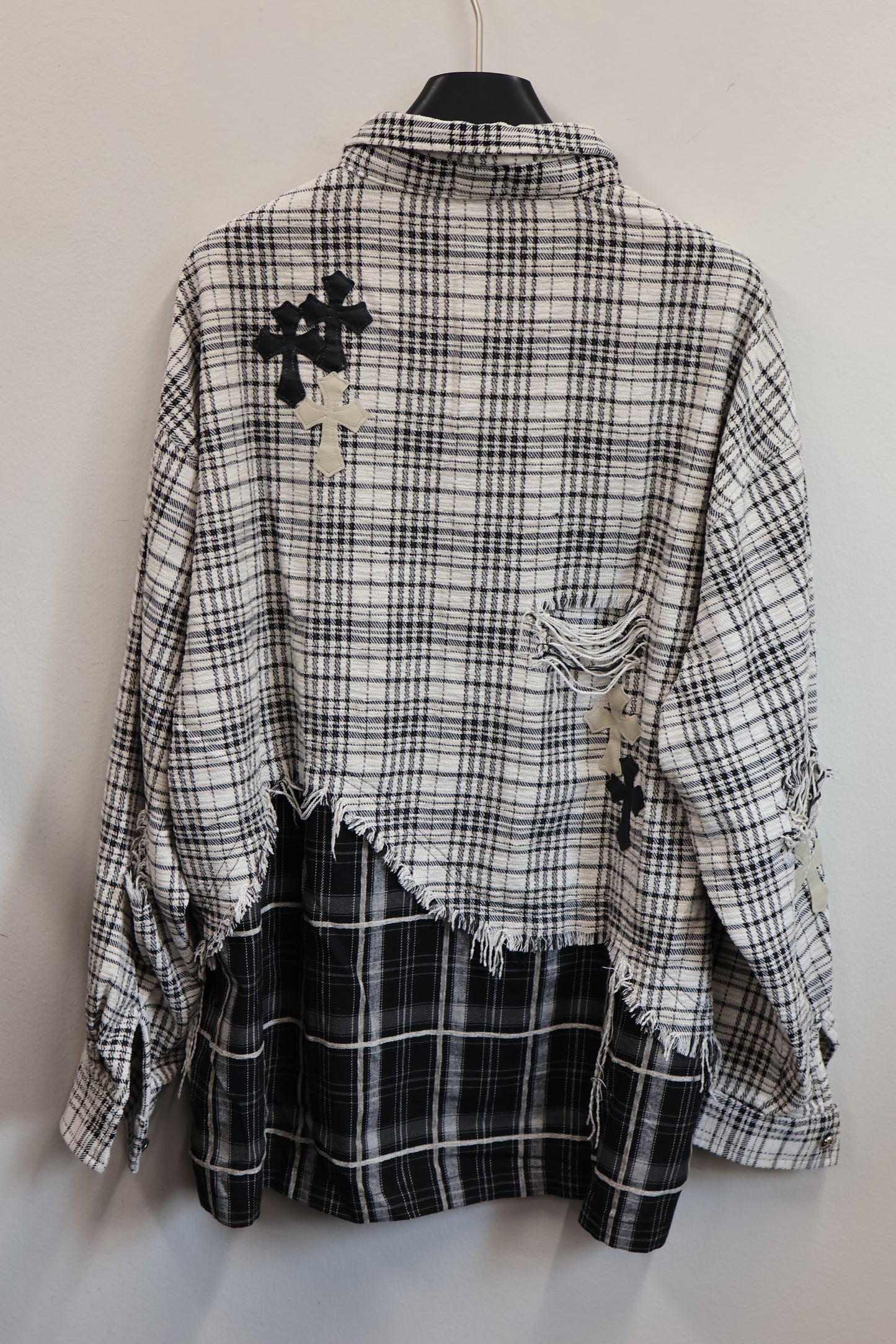 257-11 Ripped Cross Shirts A408