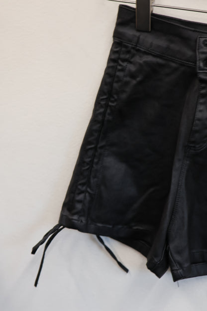 25-810 Rogue Leather Shorts A416