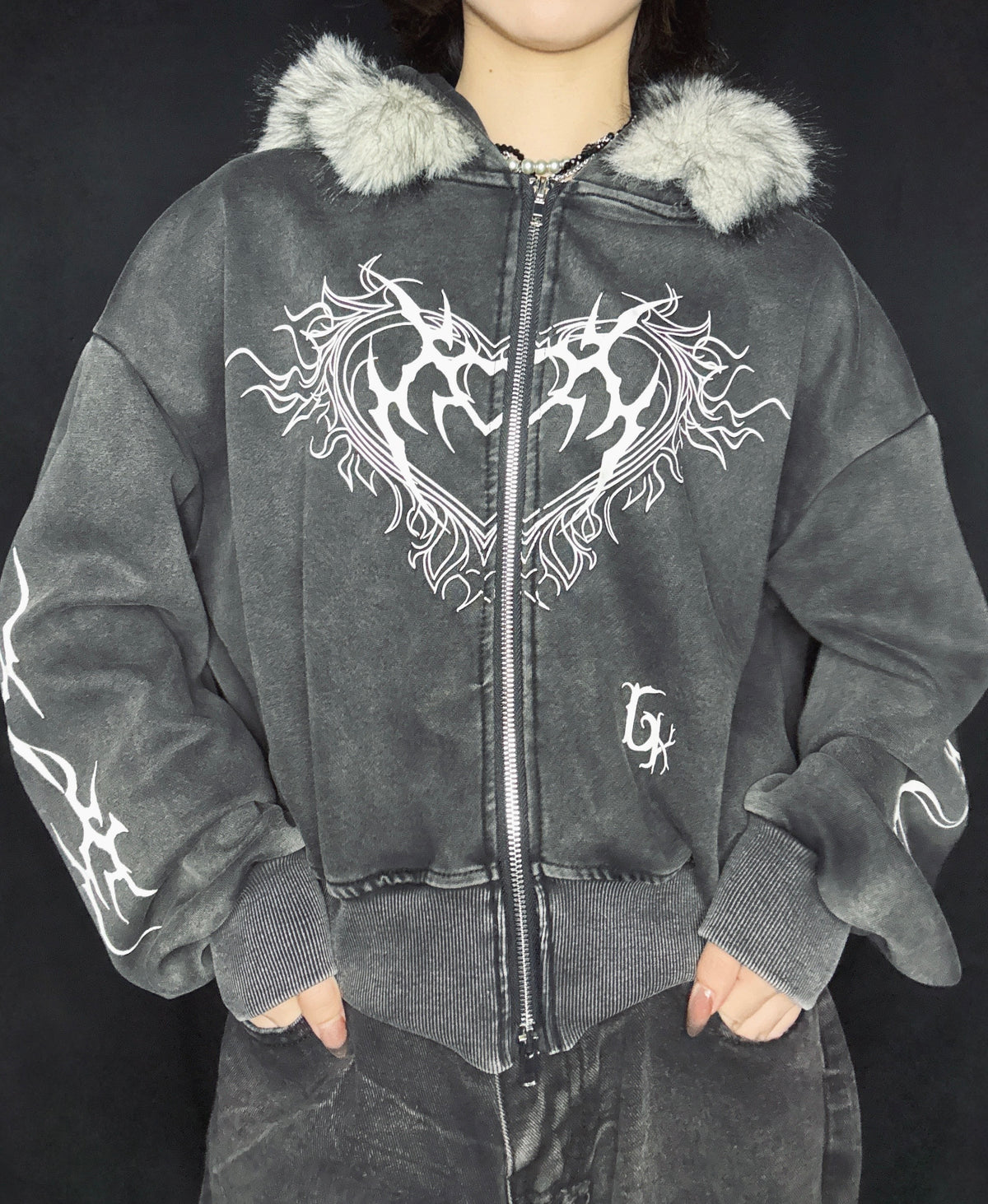 Claw Fur Hoodie A493