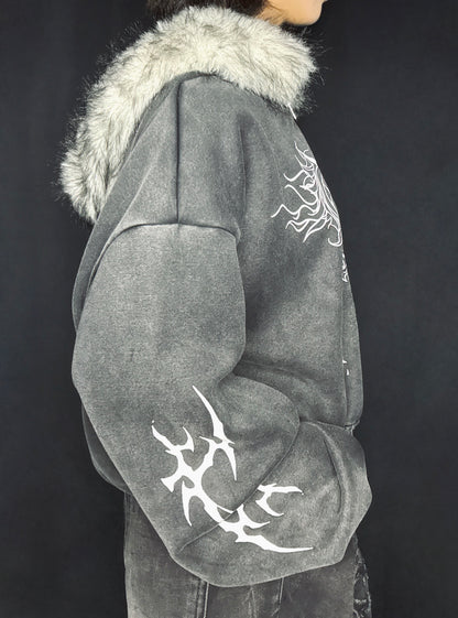 Claw Fur Hoodie A493