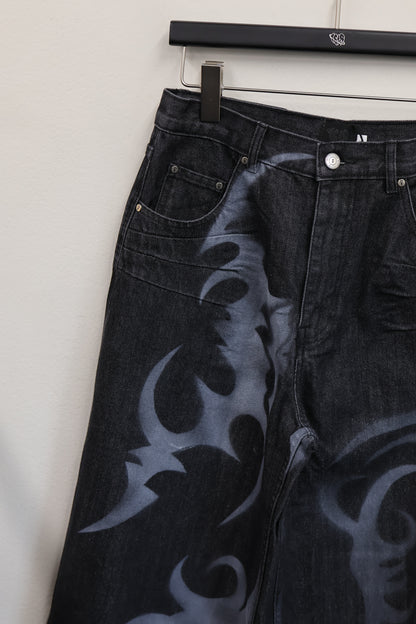 25-K18 3paint denim A402