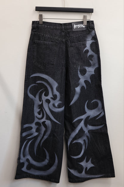 25-K18 3paint denim A402