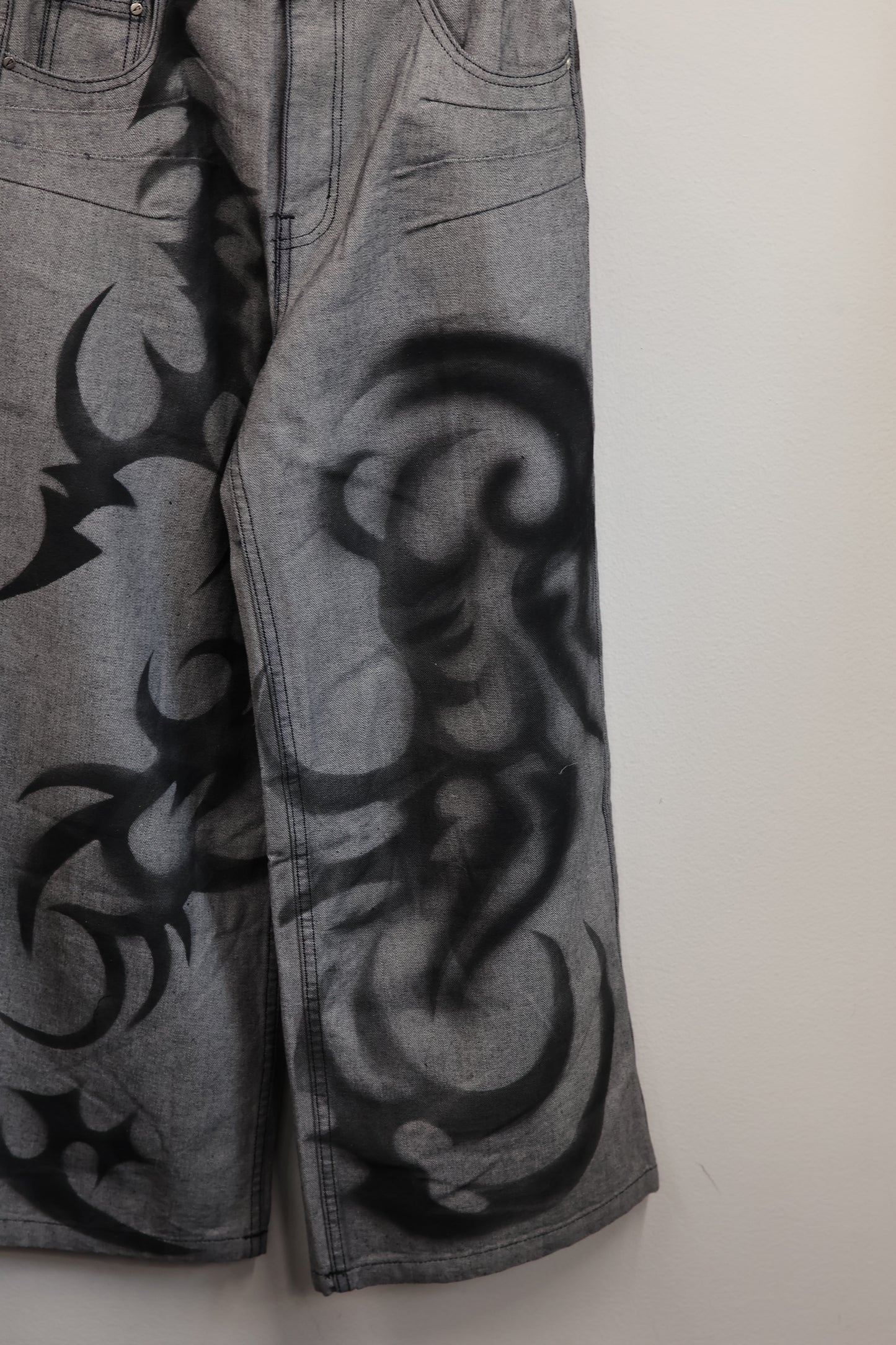 25-K18 3paint denim A402