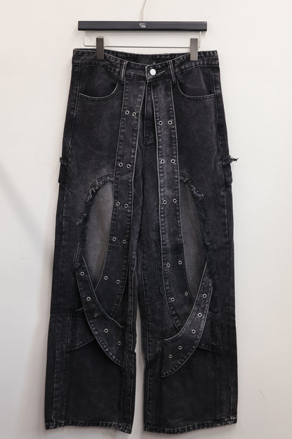 over tape denim A419
