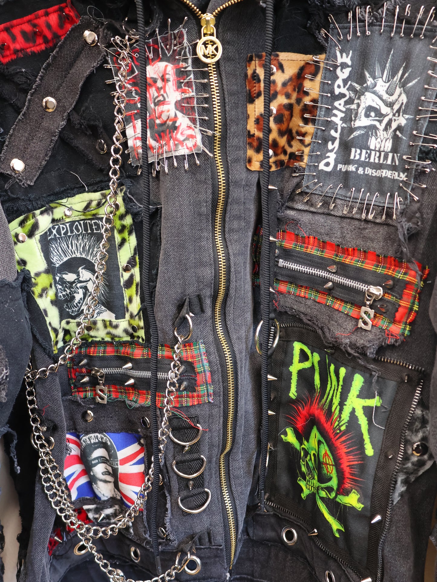 aftermath RE: Chaos Punk Patch Jacket RA320