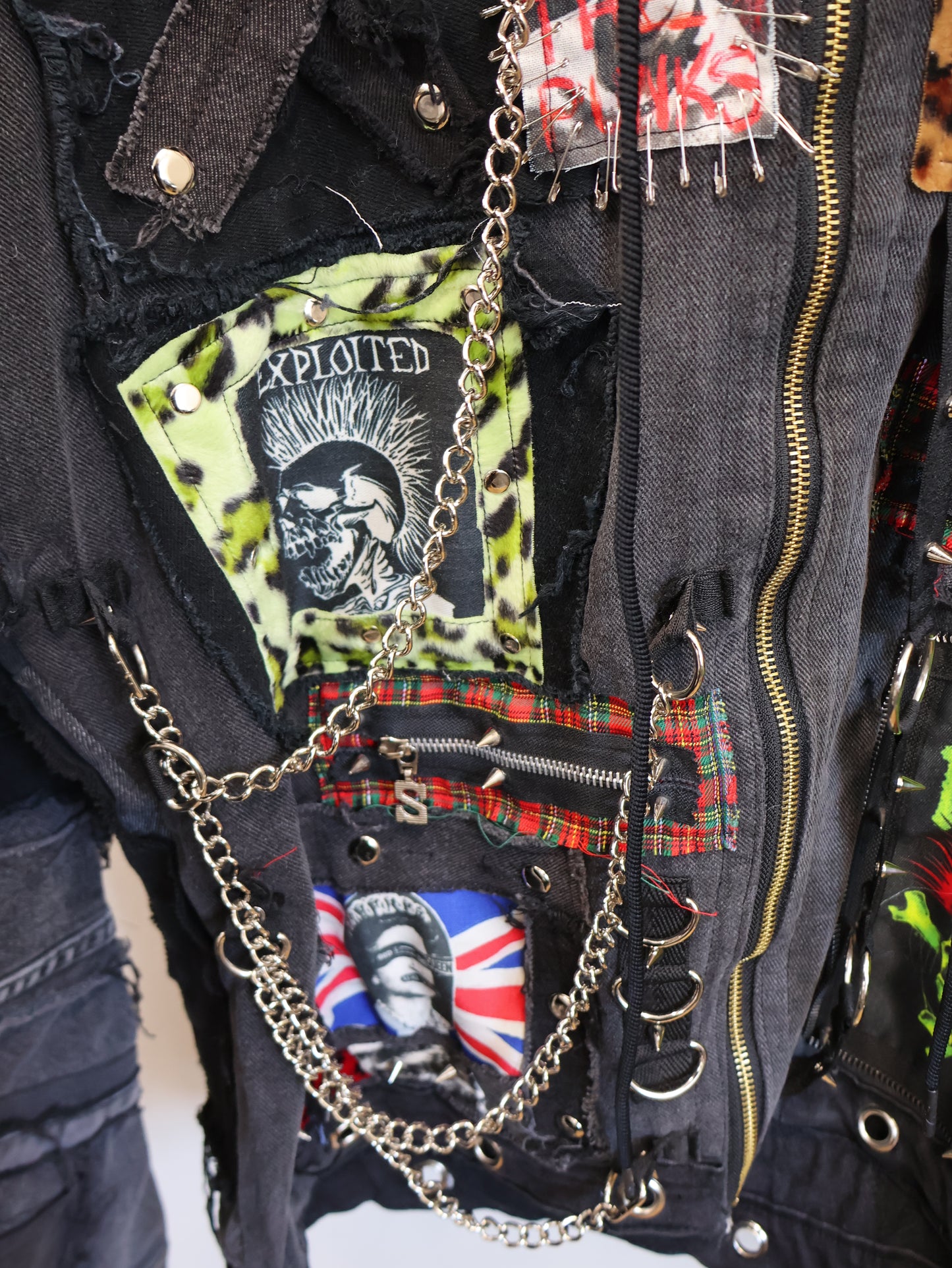 aftermath RE: Chaos Punk Patch Jacket RA320