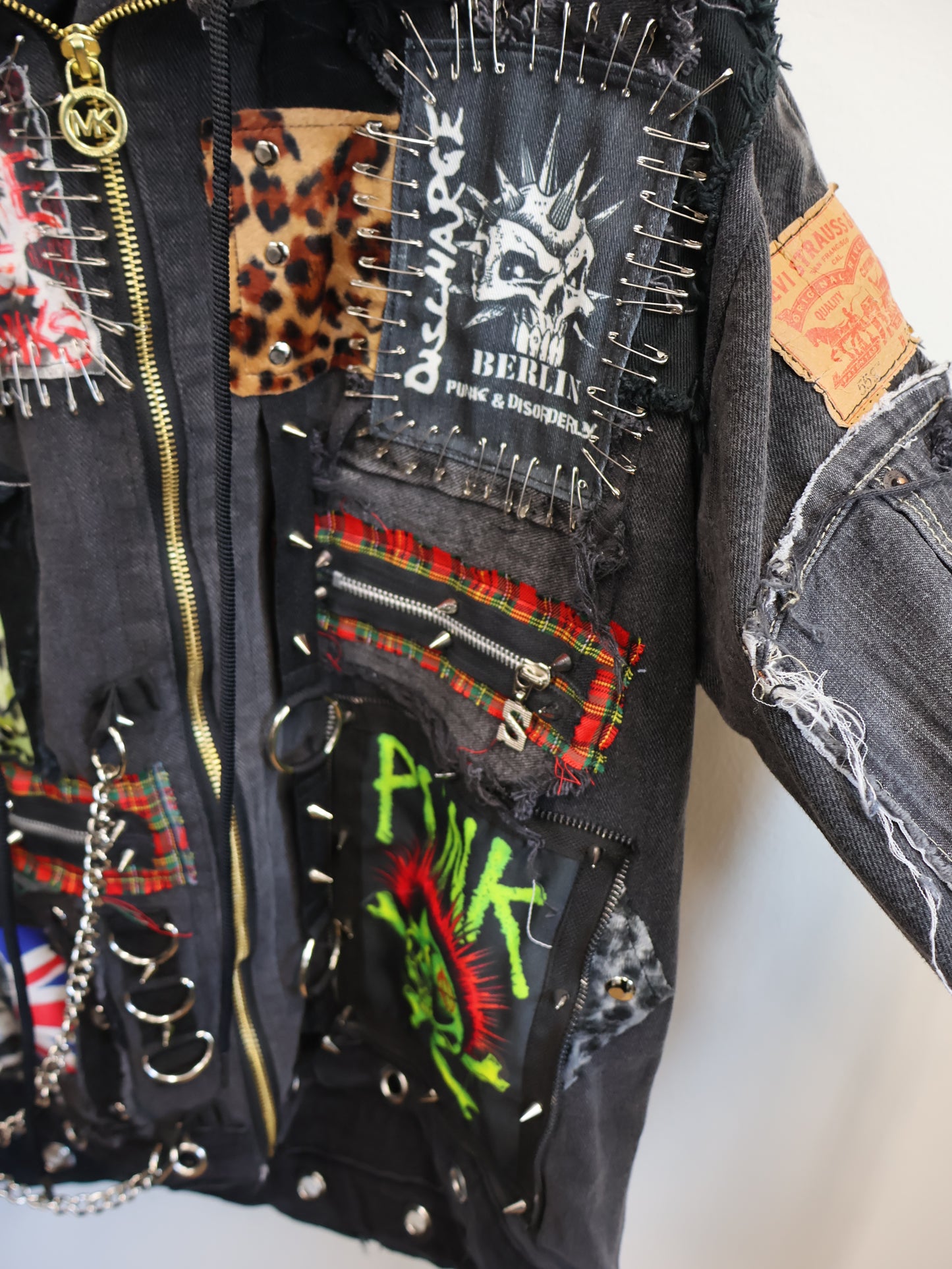 aftermath RE: Chaos Punk Patch Jacket RA320