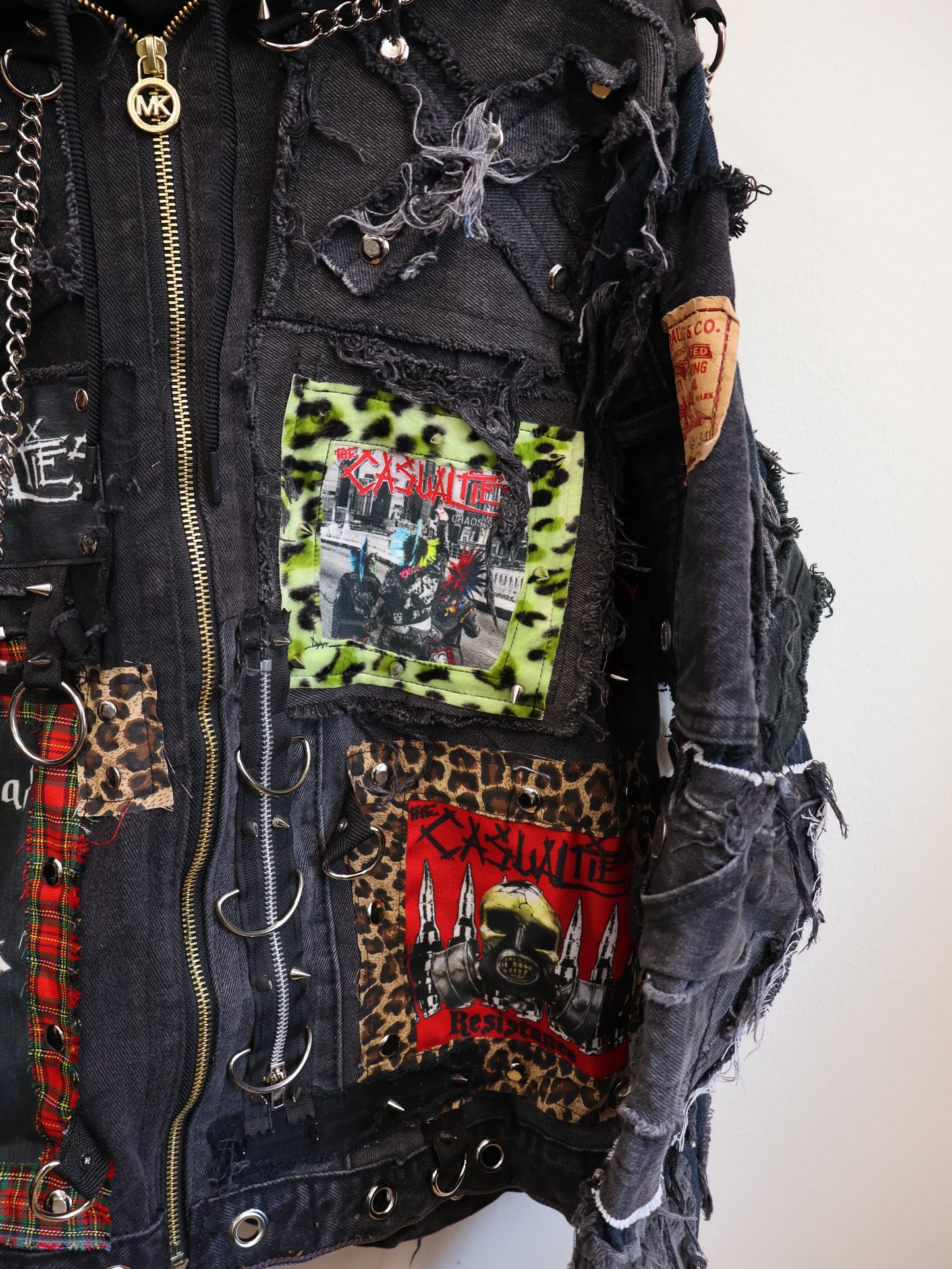 aftermath RE: Riot Noise Denim Jacket RA319
