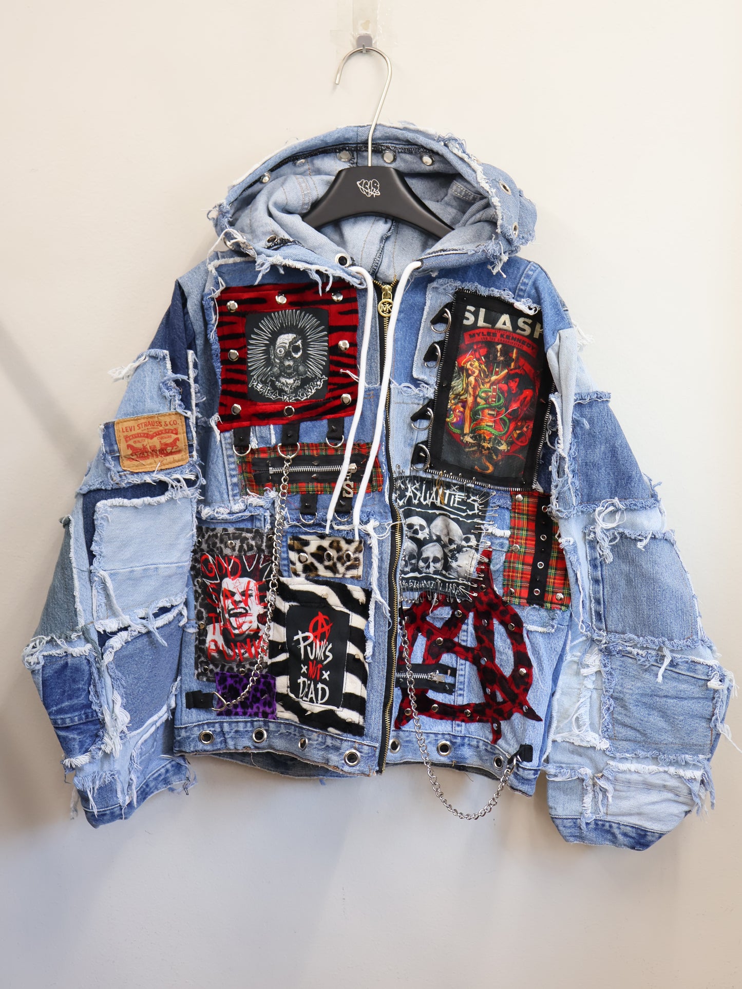 aftermath RE: Riot Patch Denim Jacket RA323