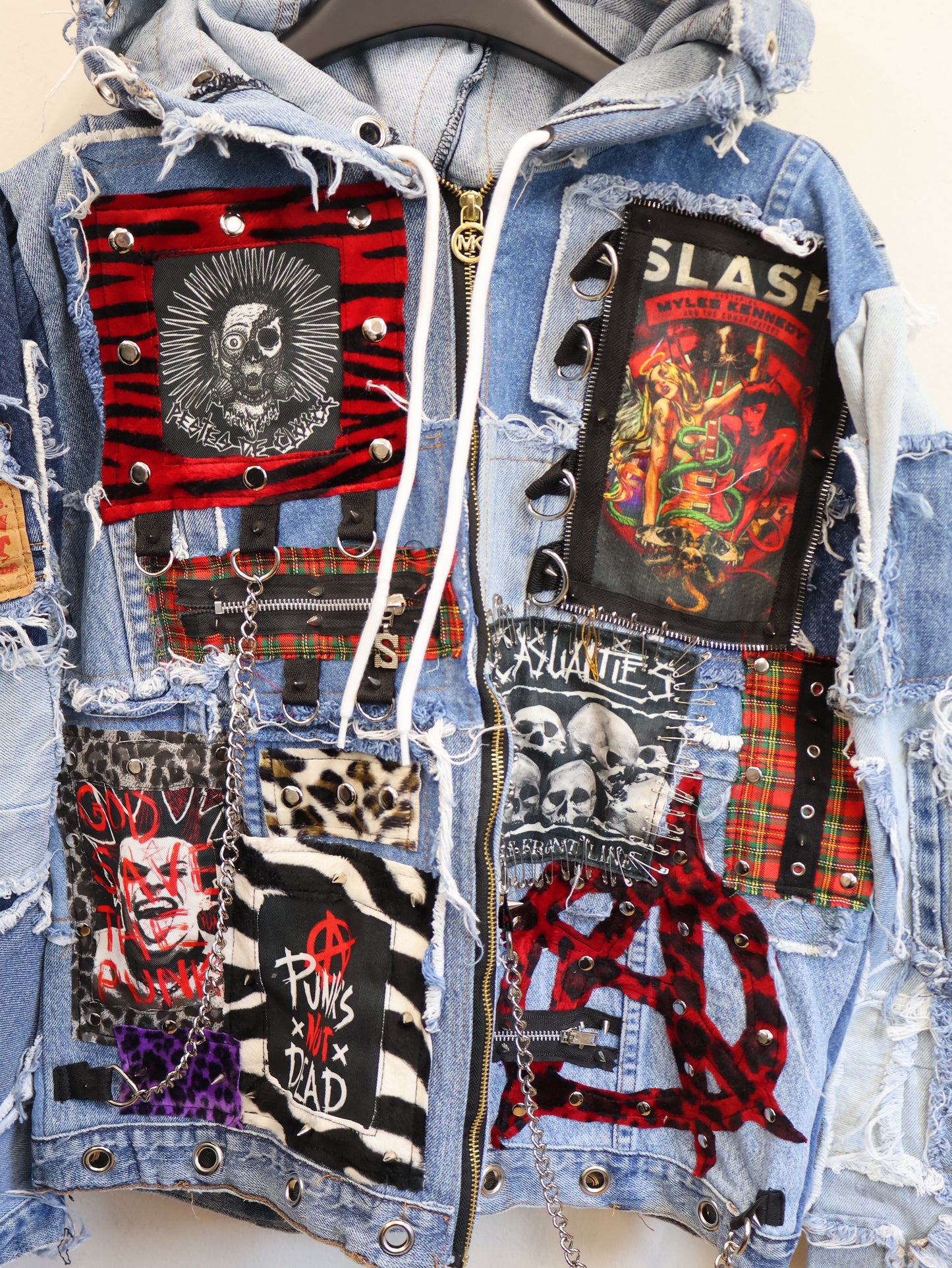 aftermath RE: Riot Patch Denim Jacket RA323