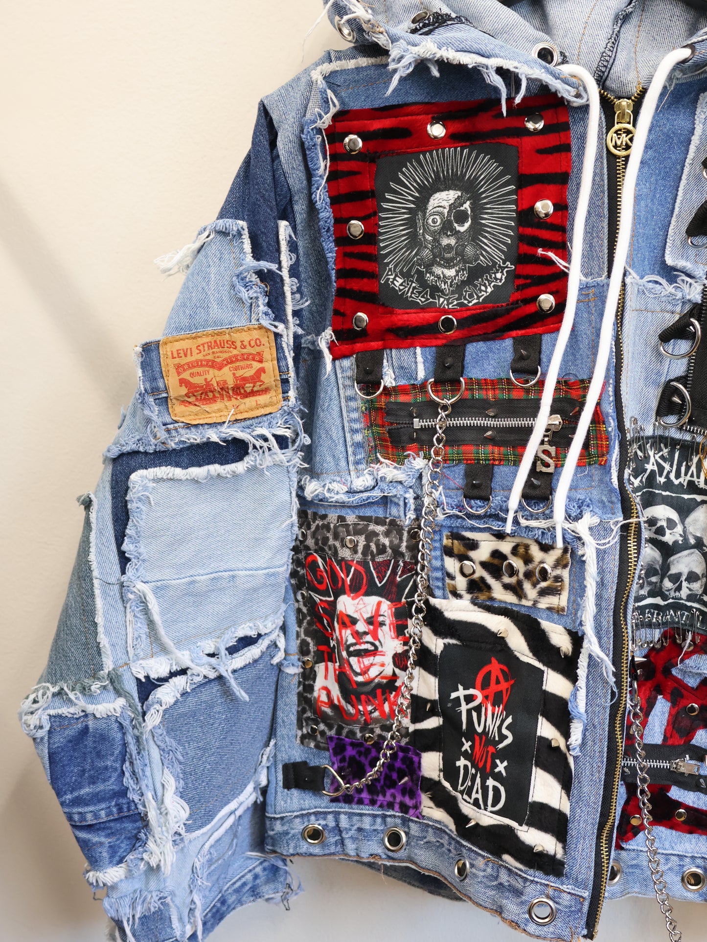 aftermath RE: Riot Patch Denim Jacket RA323