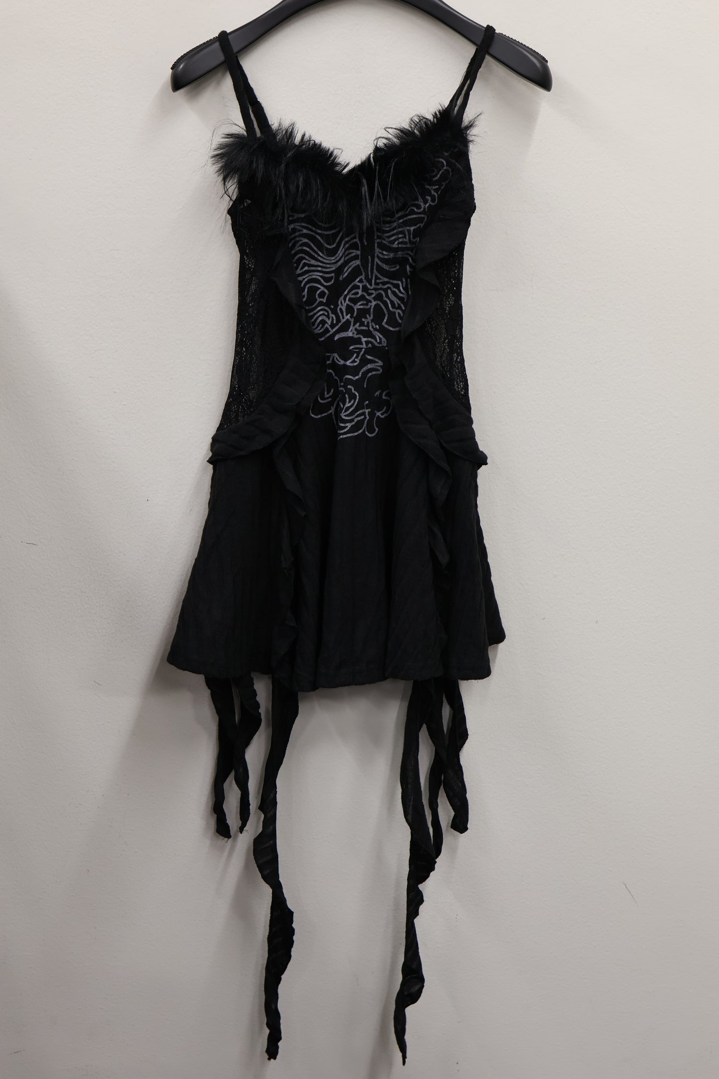 Gothic Ruffle cardigan A423