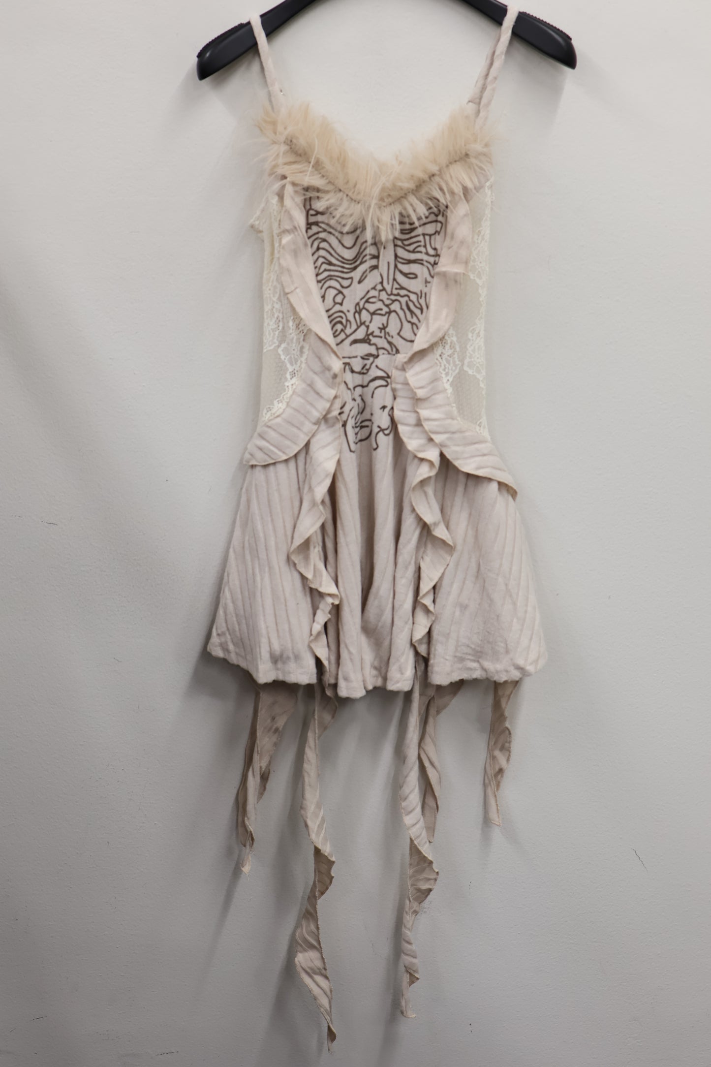 Gothic Ruffle cardigan A423