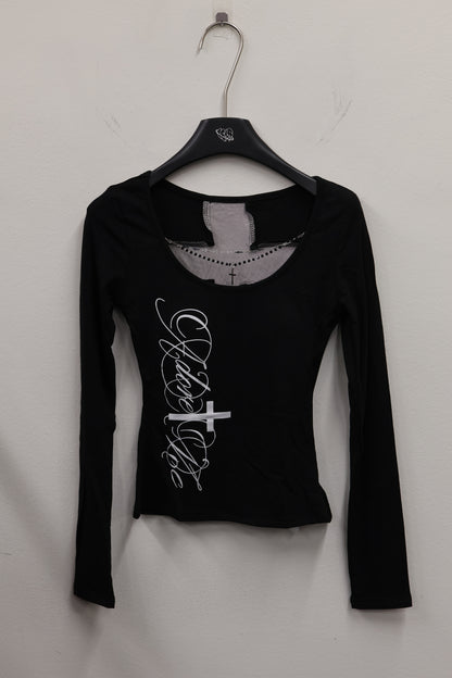 25-916 Cross Line Top A422