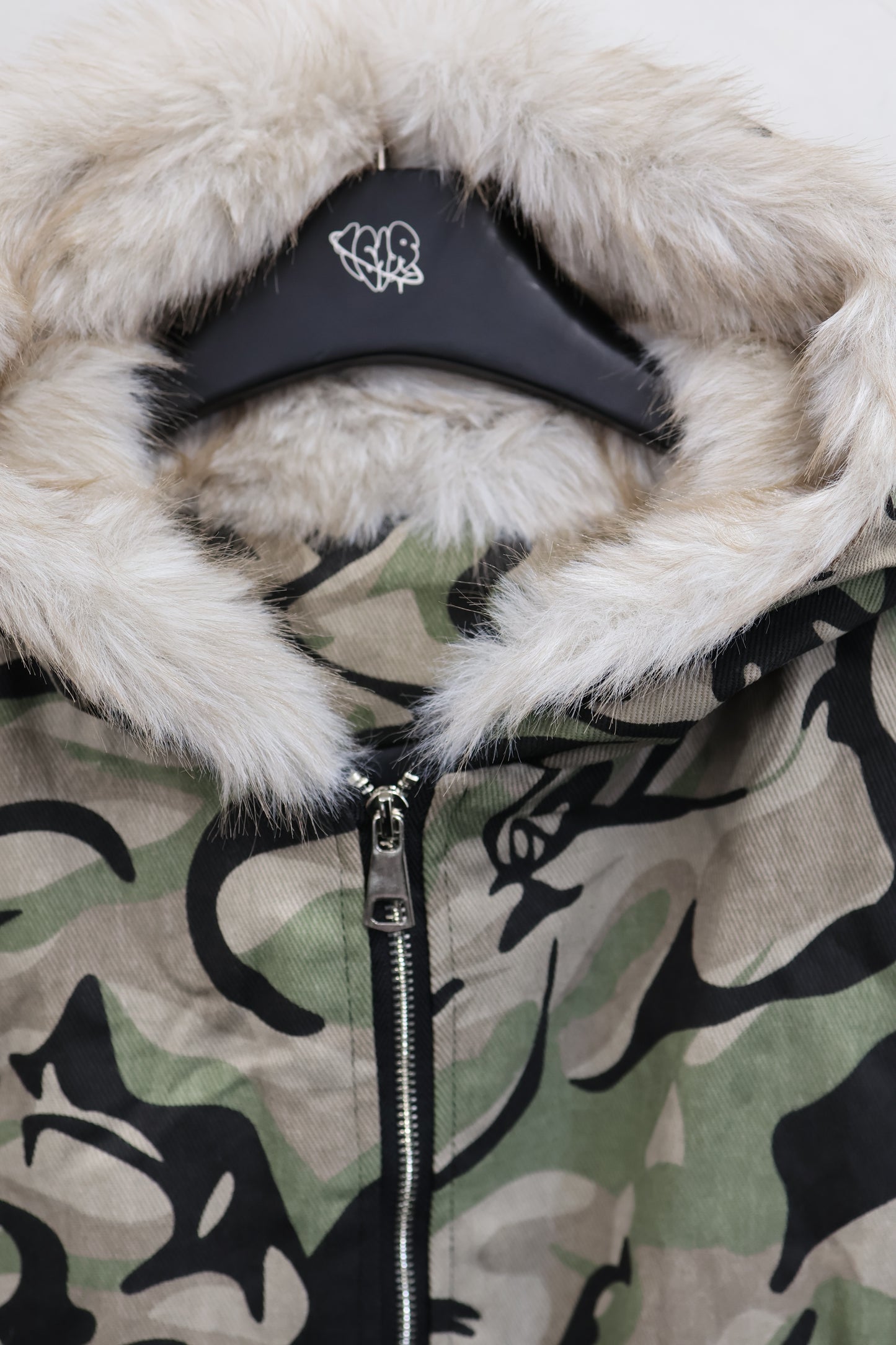 Camo Fur Hood jacket A421