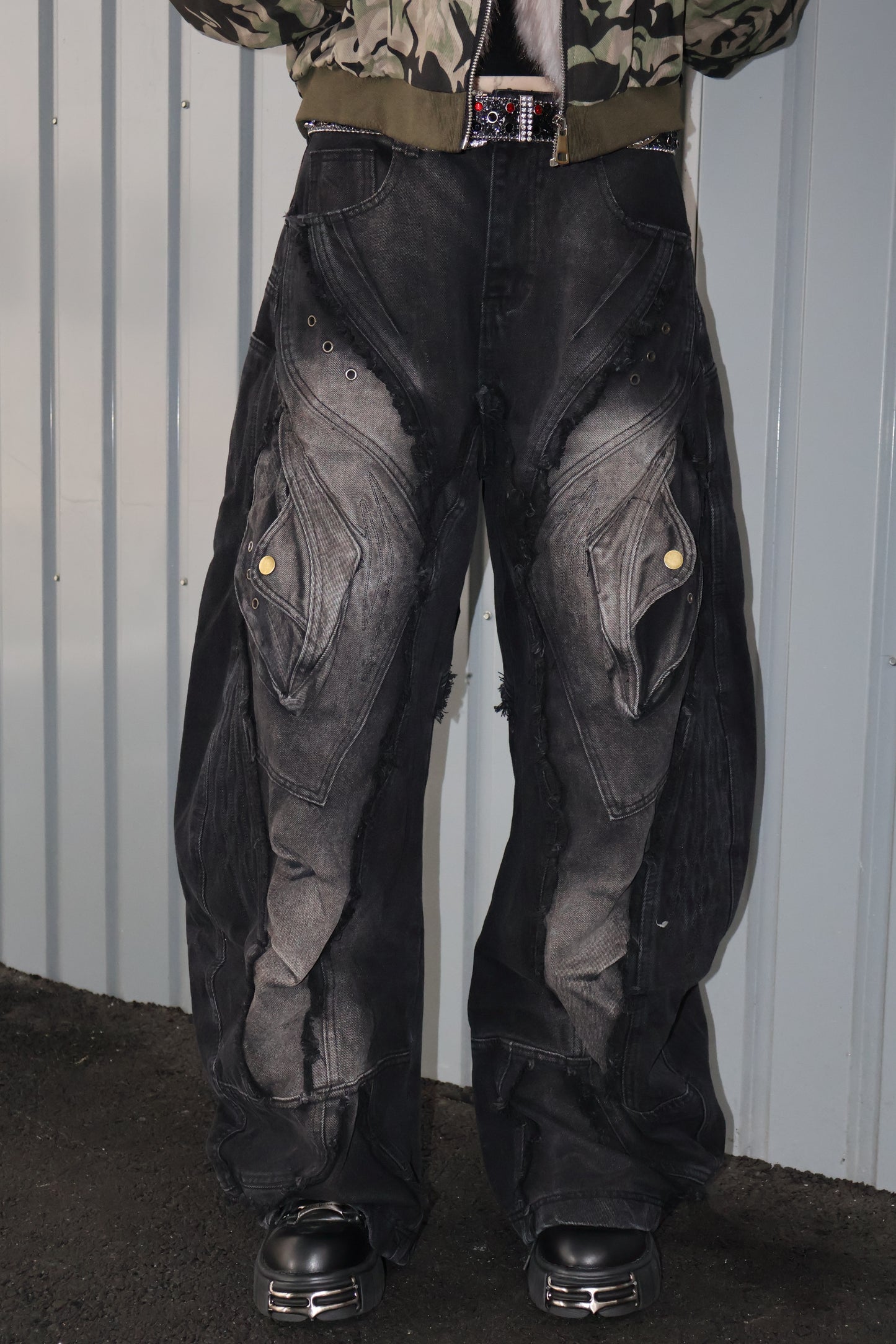 Ruin Cargo denim A415