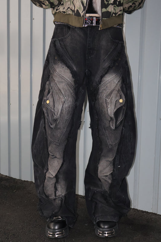 Ruin Cargo denim A415