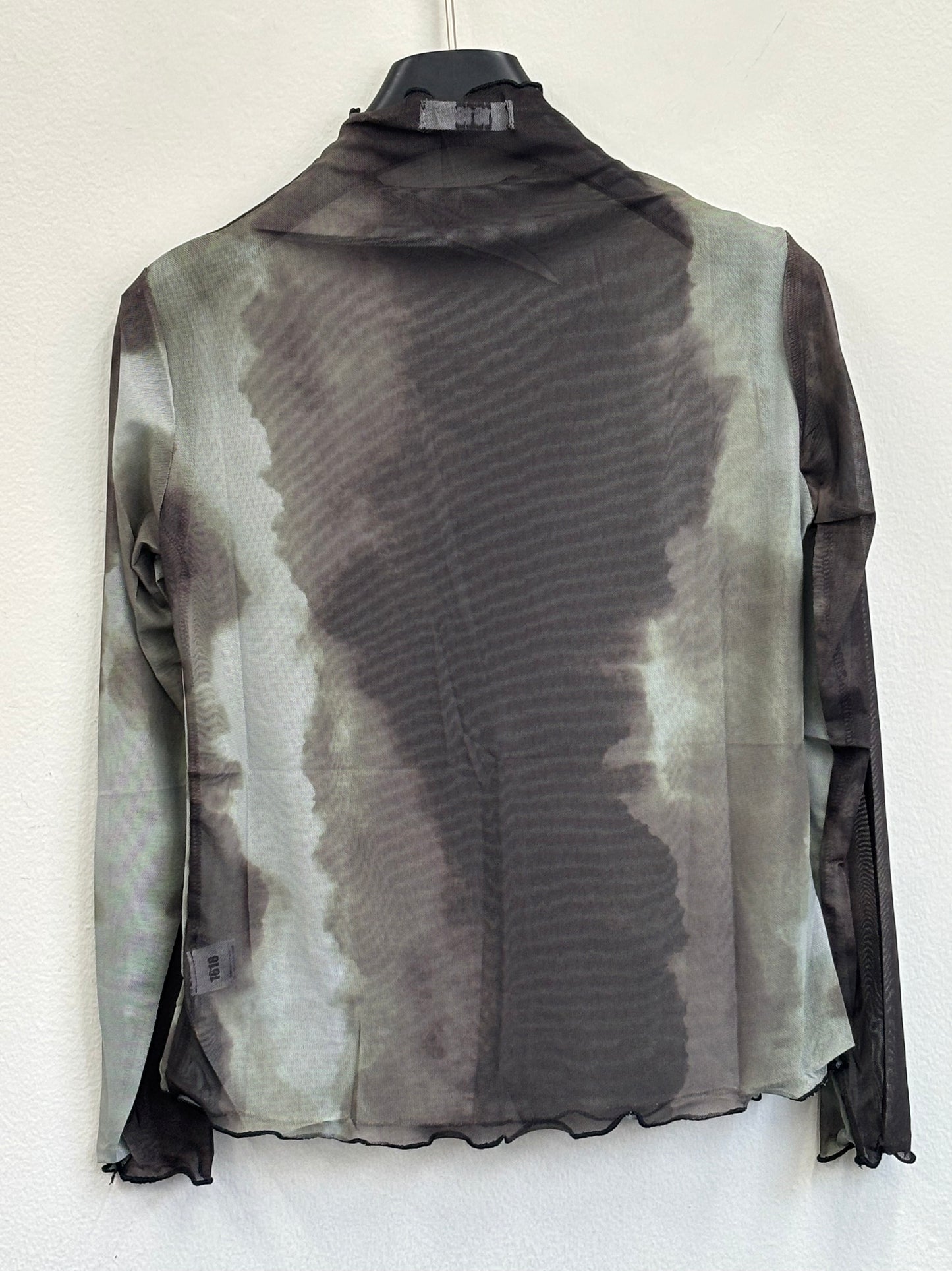 see-through chain tops A193