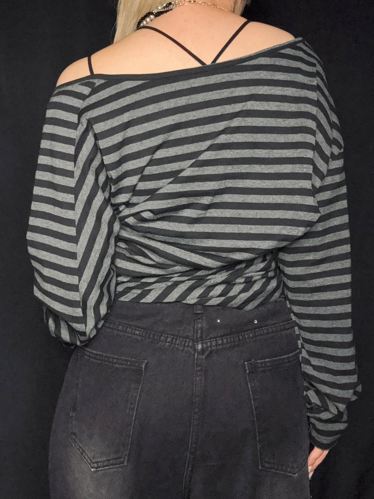 Rebel Stripe Top A281