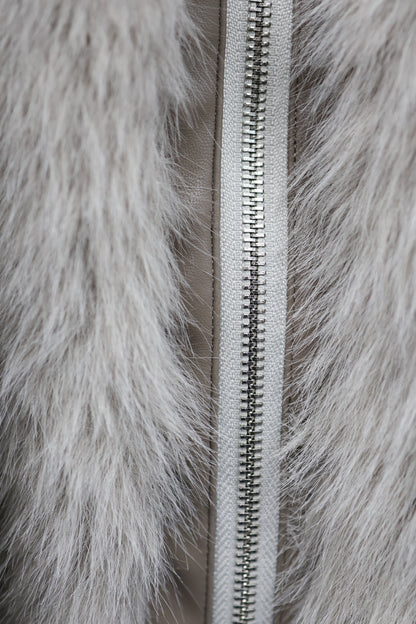 25-921 Snow Fur Coat  A334
