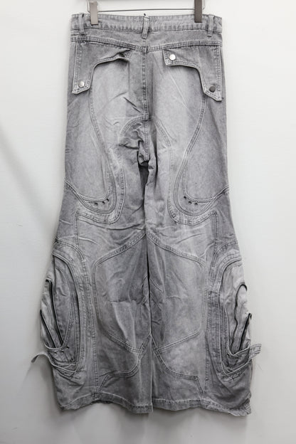 Steel Wide Pants A332
