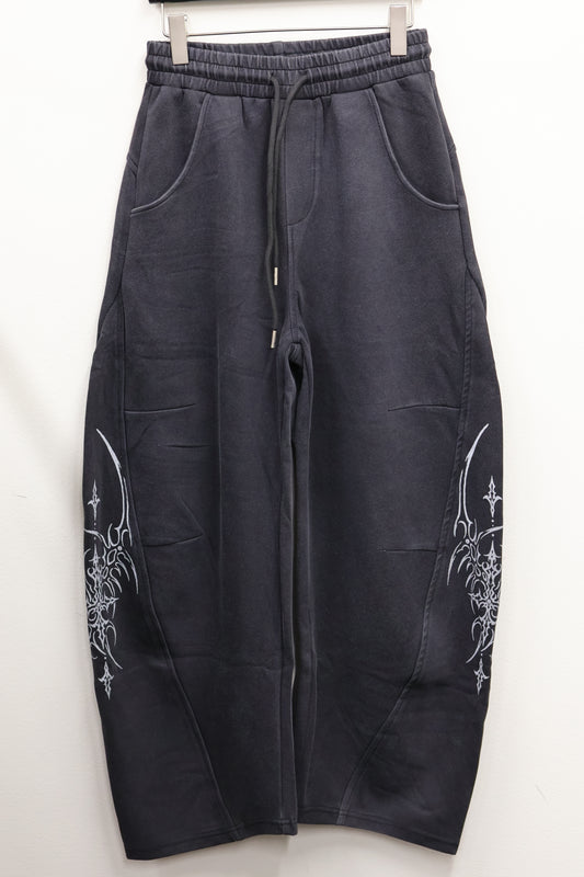 Acid Fade Cargo Sweatpants  A335