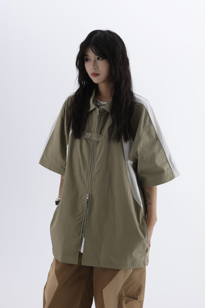 sideline overshirt A255