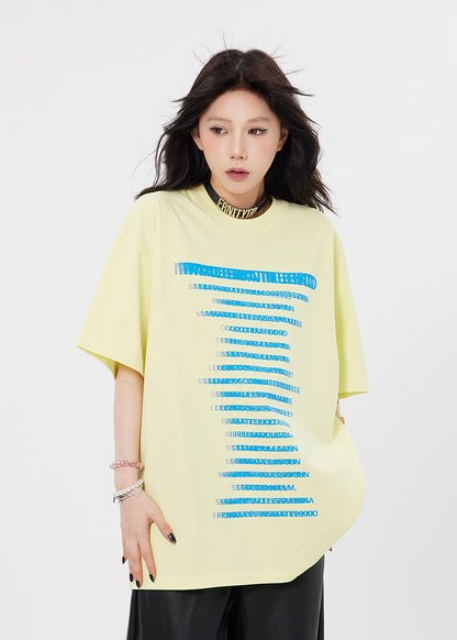 front text tee A257