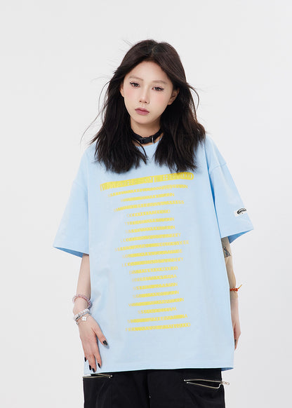 front text tee A257