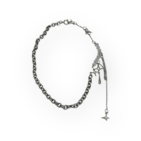 clear shine necklace I20