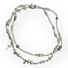 long pearl necklace I25