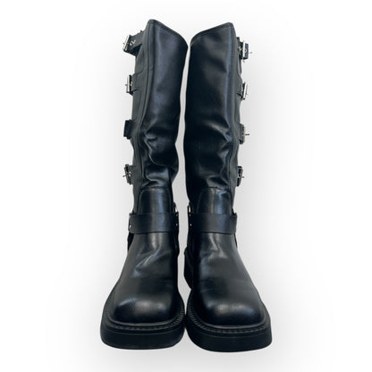 buckle long boots S8