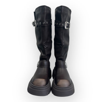 vintage long boots　S9