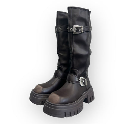 vintage long boots　S9