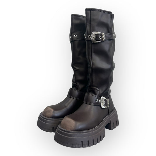 vintage long boots　S9
