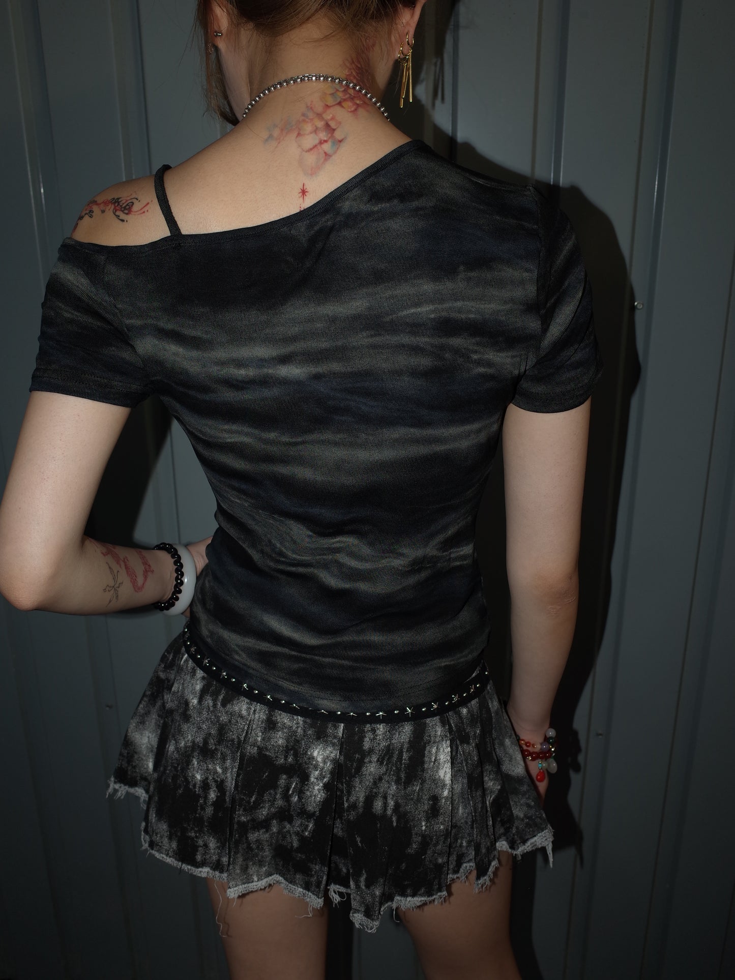 Fade Graphic Top  A556