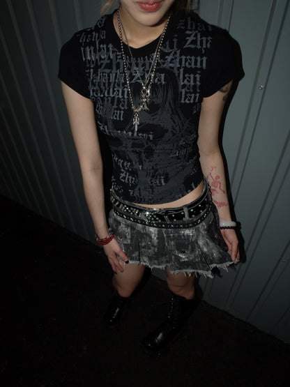 TextGirl Graphic Tee  A557
