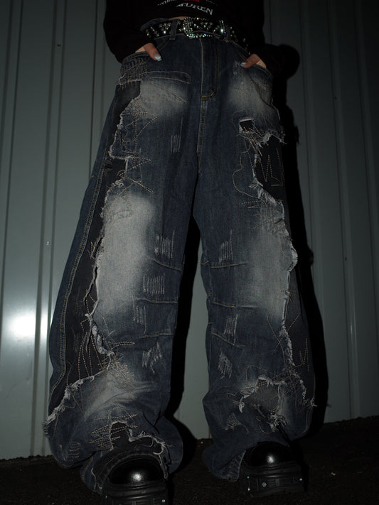Ruin Cross Denim  A532