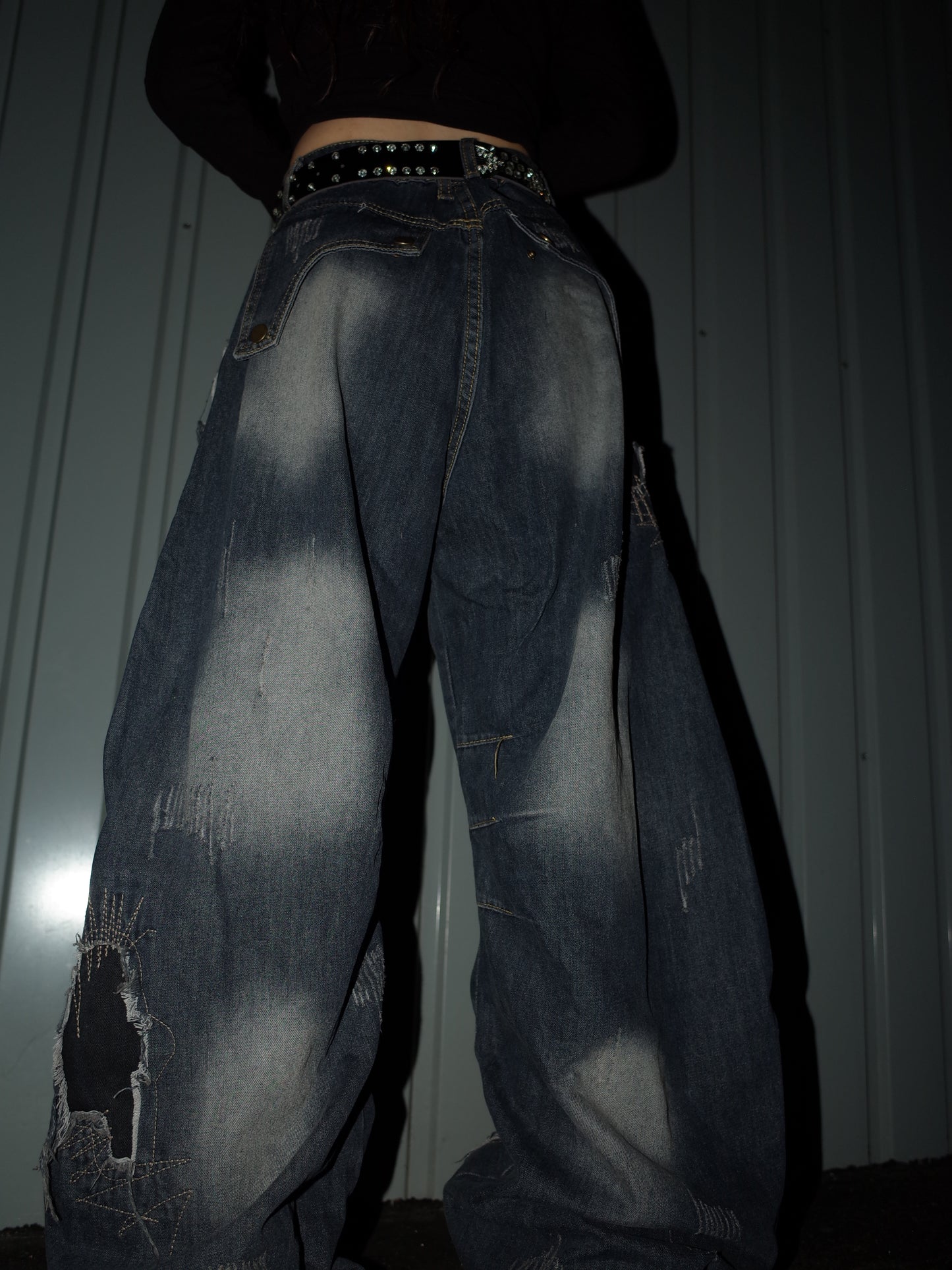 Ruin Cross Denim  A532