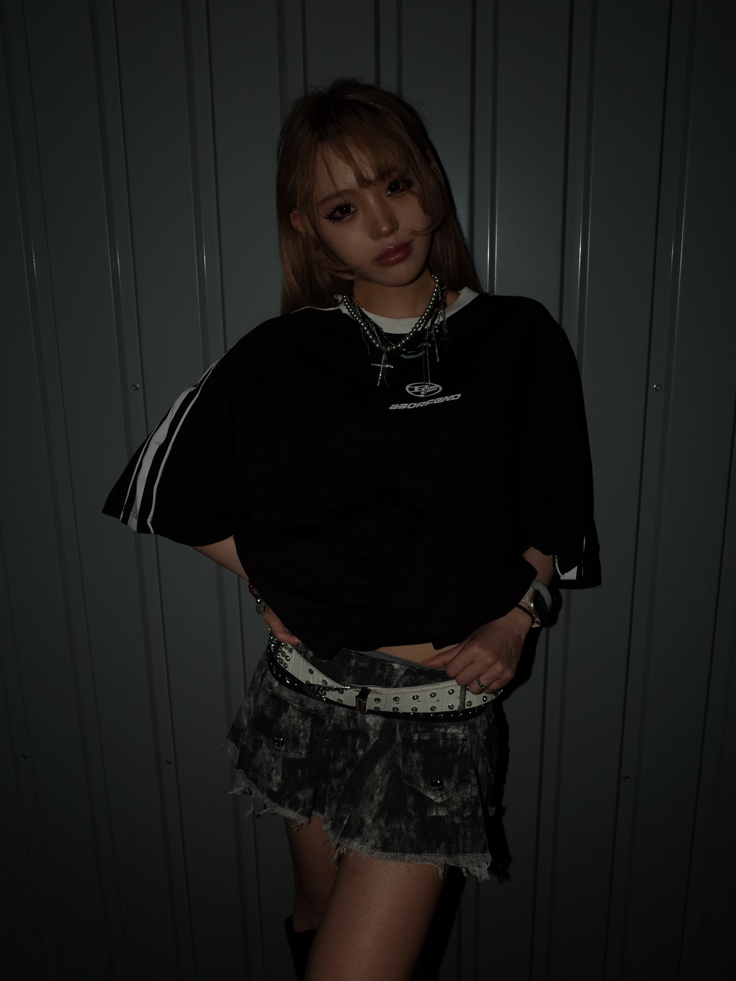 center logo tee A181