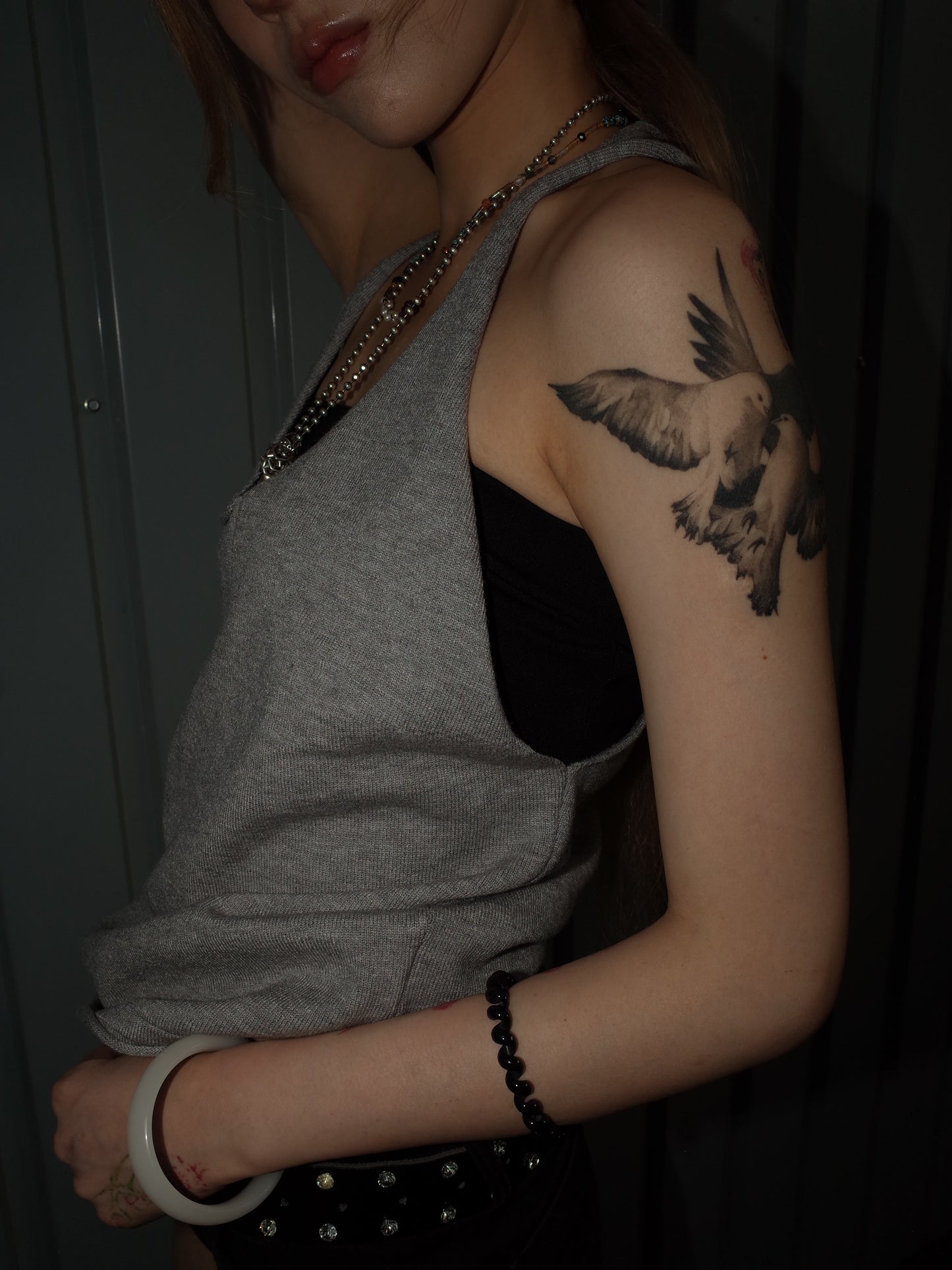 25-K59 knit tank   A585