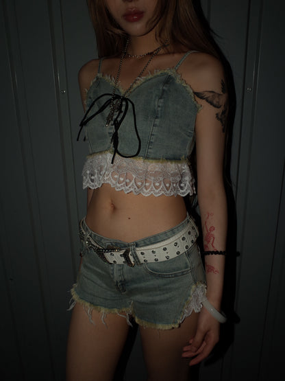 frill denimsetup A579