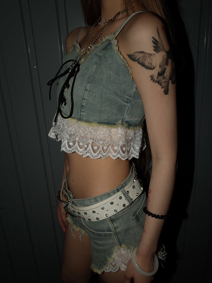 frill denimsetup A579