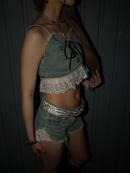 frill denimsetup A579