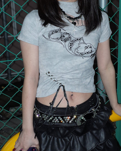 rhinestone opentee  A80